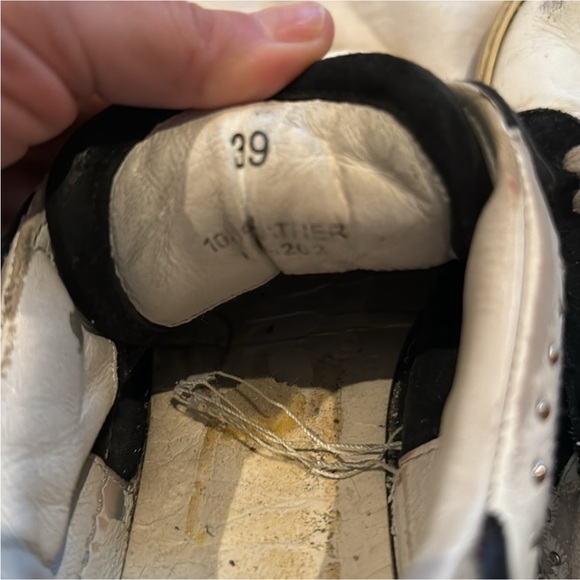 Zadig & voltaire nash black white studded sneakers - Picture 11 of 12